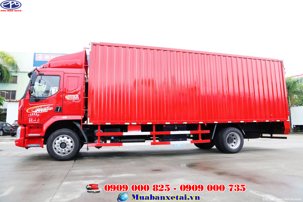 Xe tải chenglong 9 tấn thùng dài 8m3