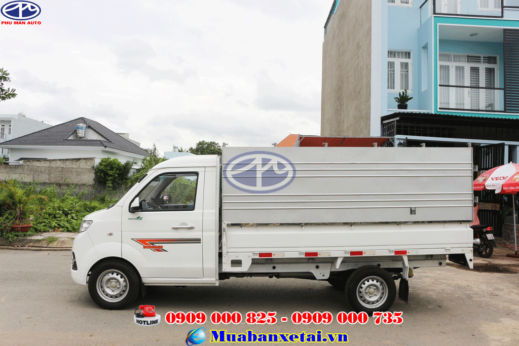 Xe tải Dongben T30 thùng mui bạt 